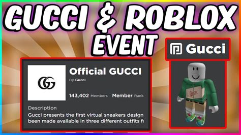 gucci expo|roblox gucci event item prices.